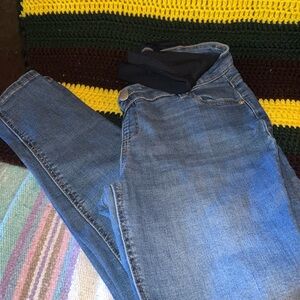 TIME & TRU LADIES MATERNITY JEANS SIZE M (8-10)